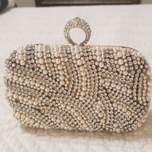 Jewelled evening clutch